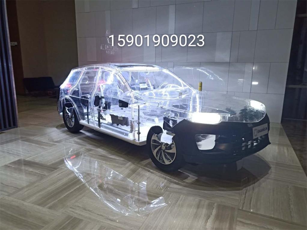 红河透明汽车模型